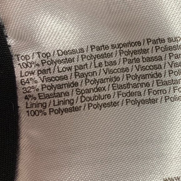 ESPRIT Sleeveless Black, White & Grey Business Dress - Picture 11 of 12